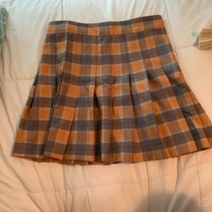 Pleated tennis skirt